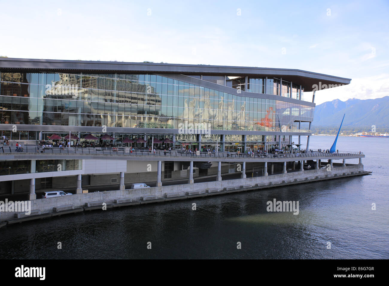 Vancouver Convention Center Kohle Hafen Stockfoto