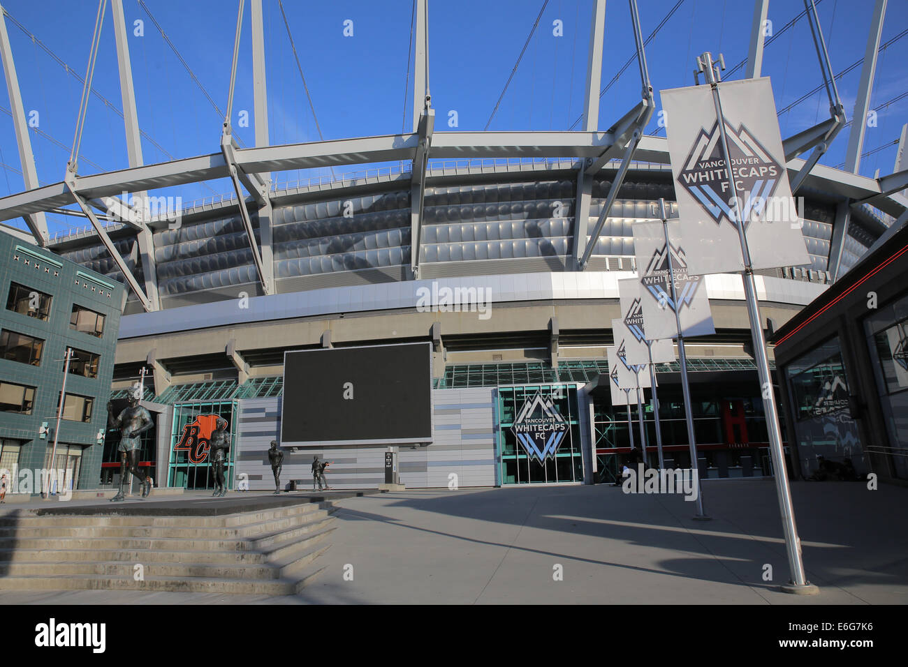 BC Place Vancouver Stadion Stockfoto