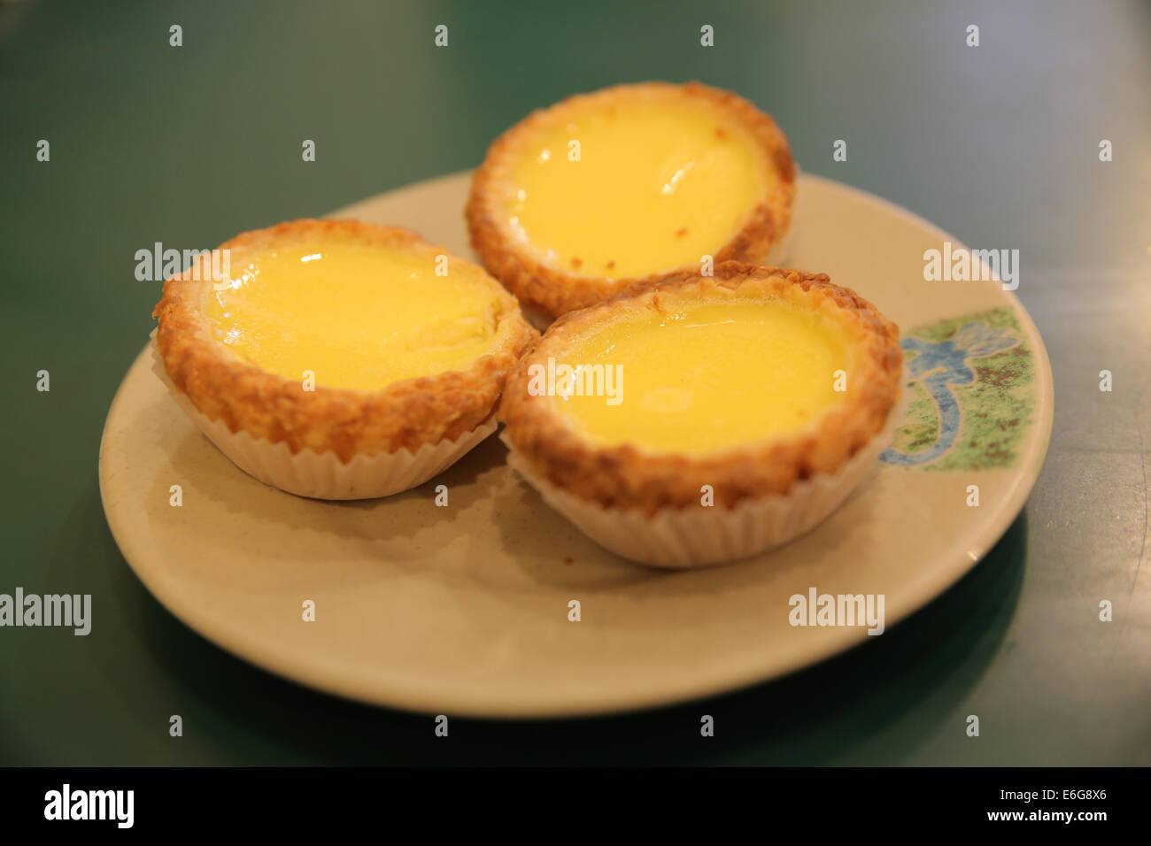 drei chinesische Eierkuchen Stockfoto