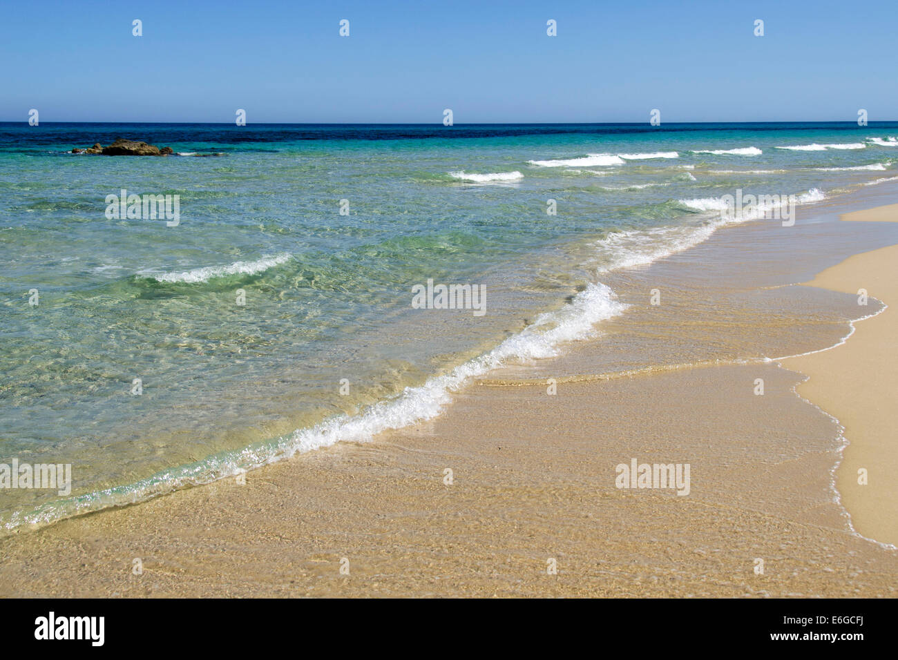 Meer in Sardinien - Italien Stockfoto