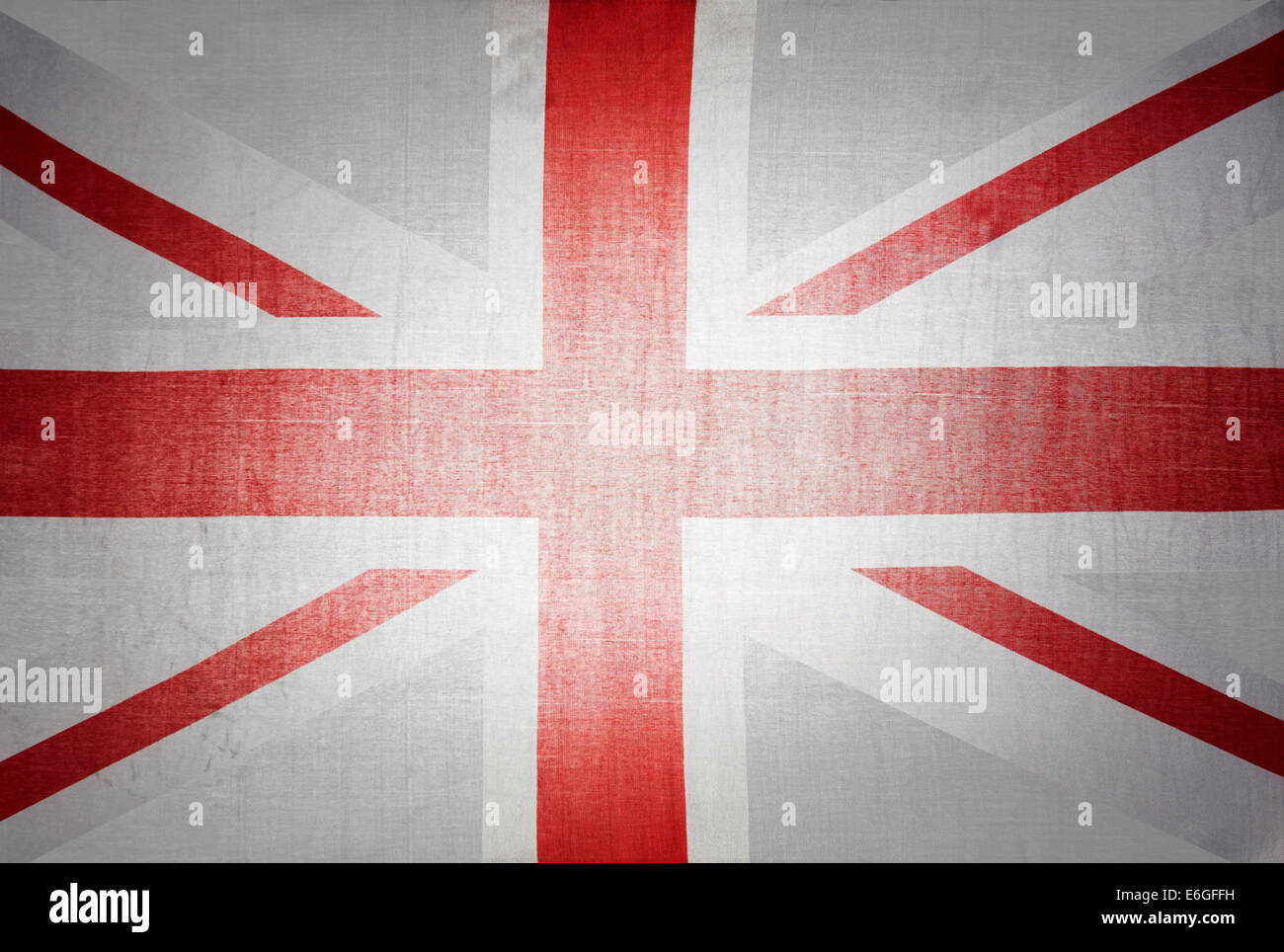 Union Jack - ohne das schottische Element. Stockfoto