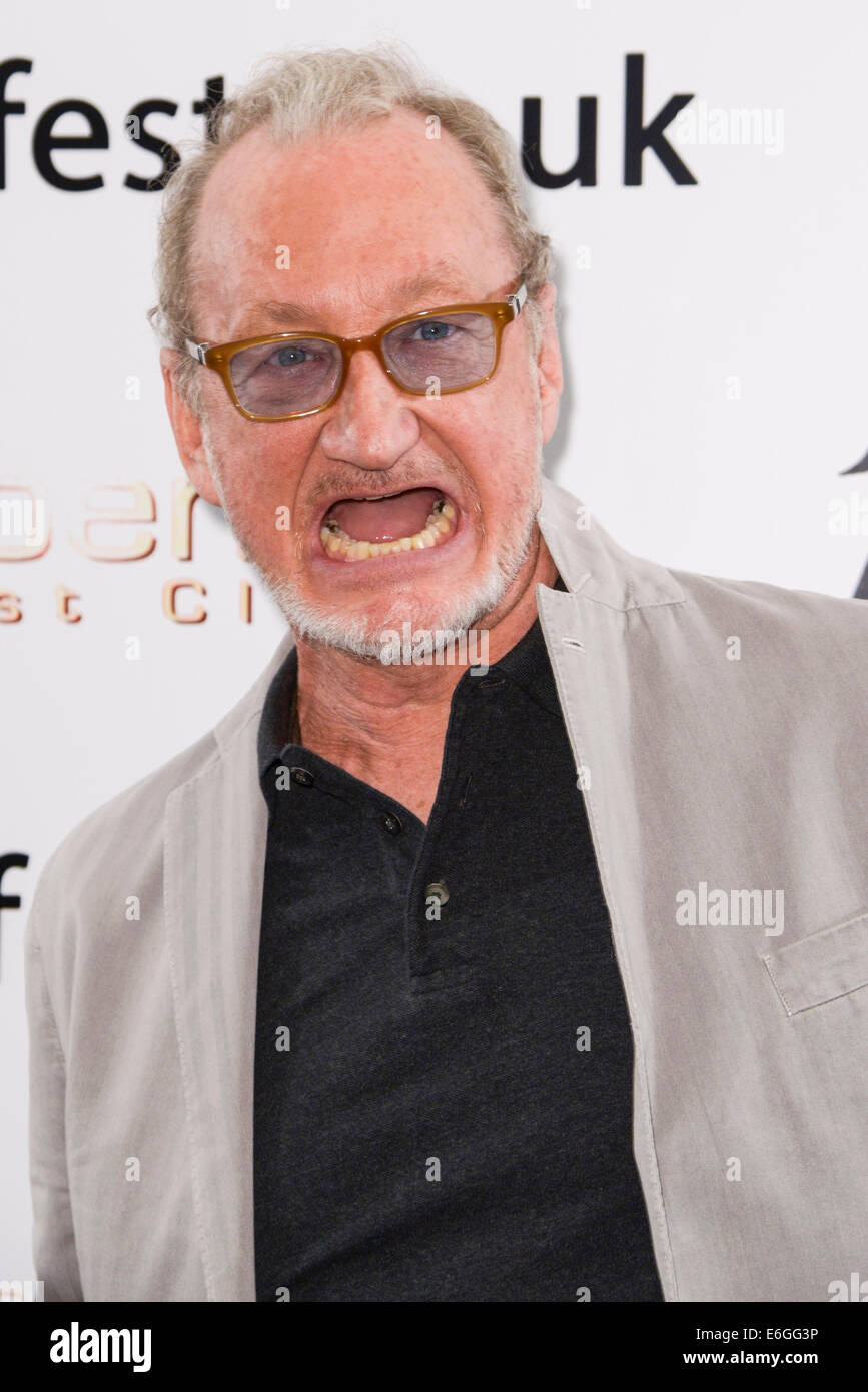 Die 15. Film4 Frightfest auf 22.08.2014 am Westende VUE, London. Die 15. Film4 Frightfest. Die Weltpremiere des zur letzten Vorstellung. Personen im Bild: Robert Englund. Bild von Julie Edwards Stockfoto