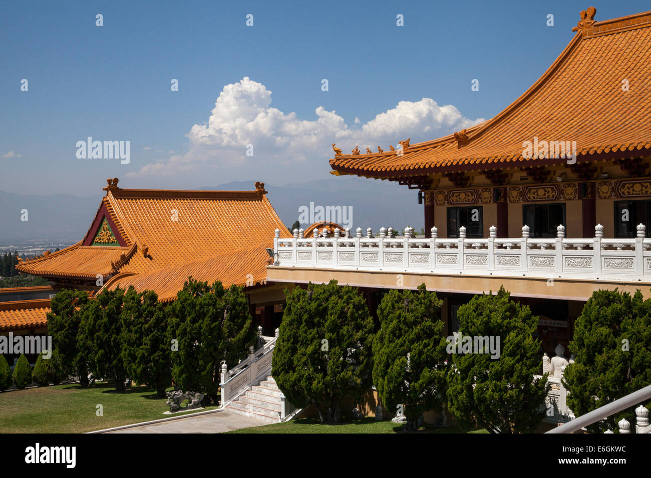 HSI Lai buddhistische Tempel, Hacienda Heights, Kalifornien, USA Stockfoto