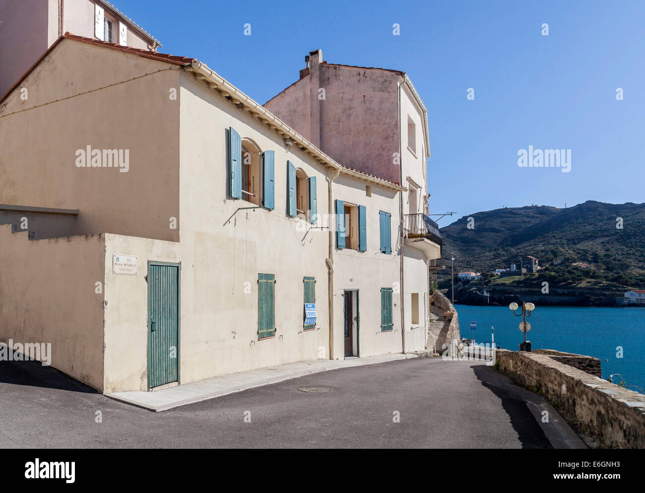 Port-Vendres, Languedoc-Roussillon, Frankreich. Stockfoto