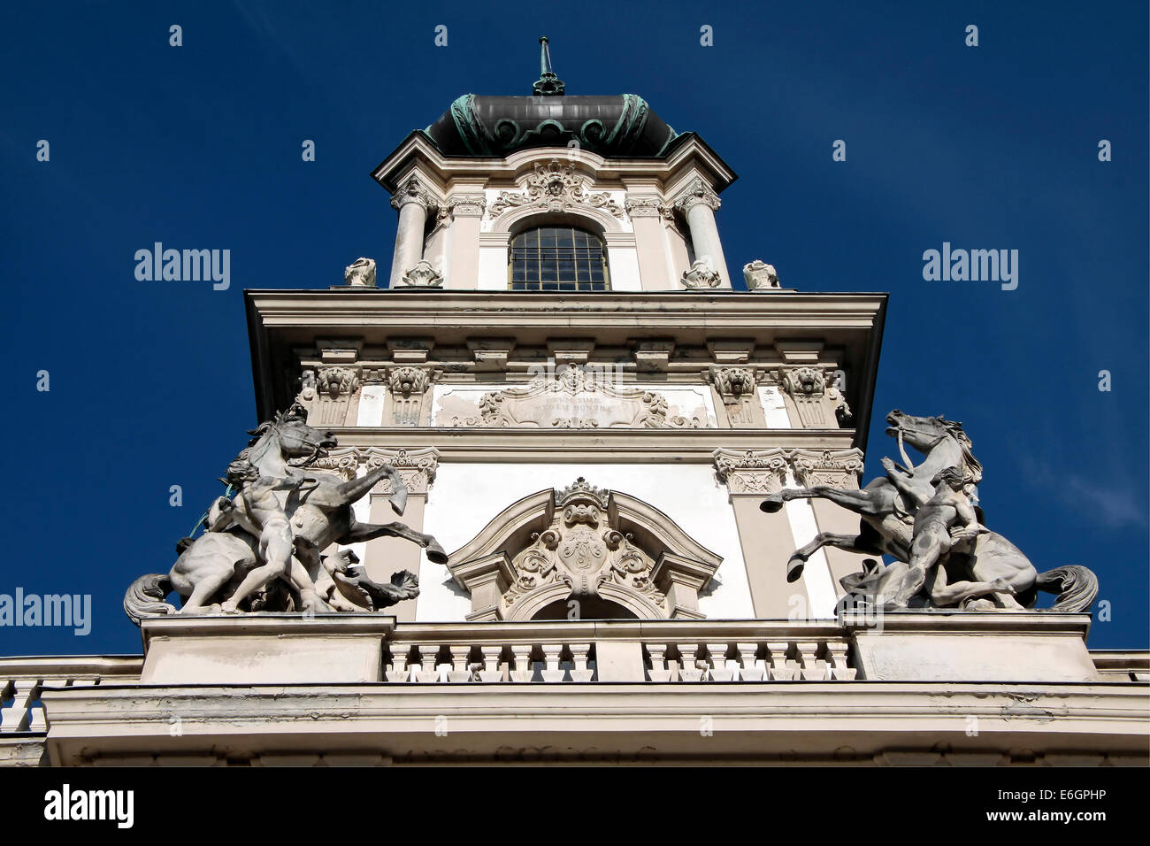 Fassade des Palais Festetics in Keszthely am See, Österreich Stockfoto