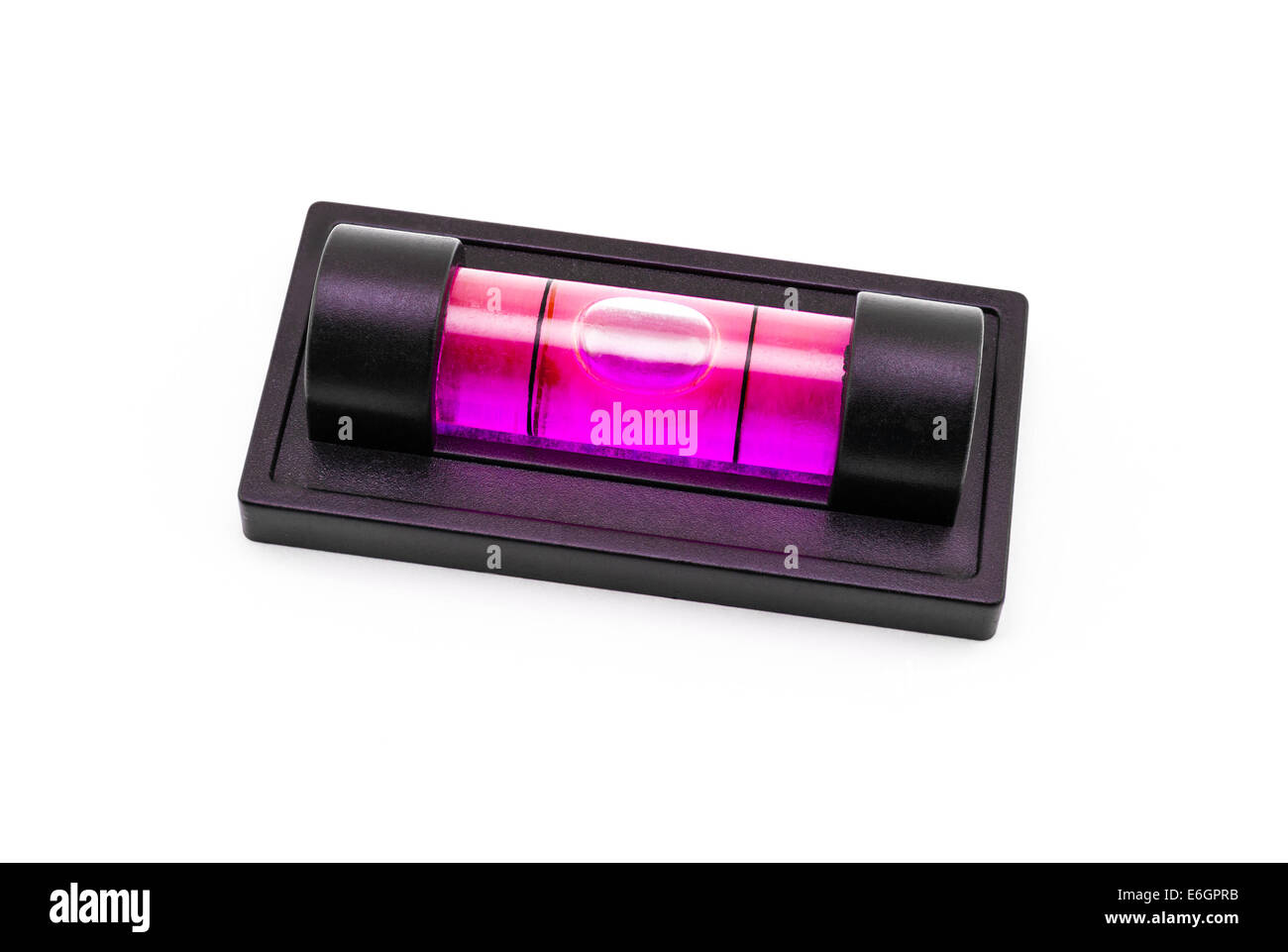 Magenta kleine Wasserspiegel Werkzeug. Stockfoto