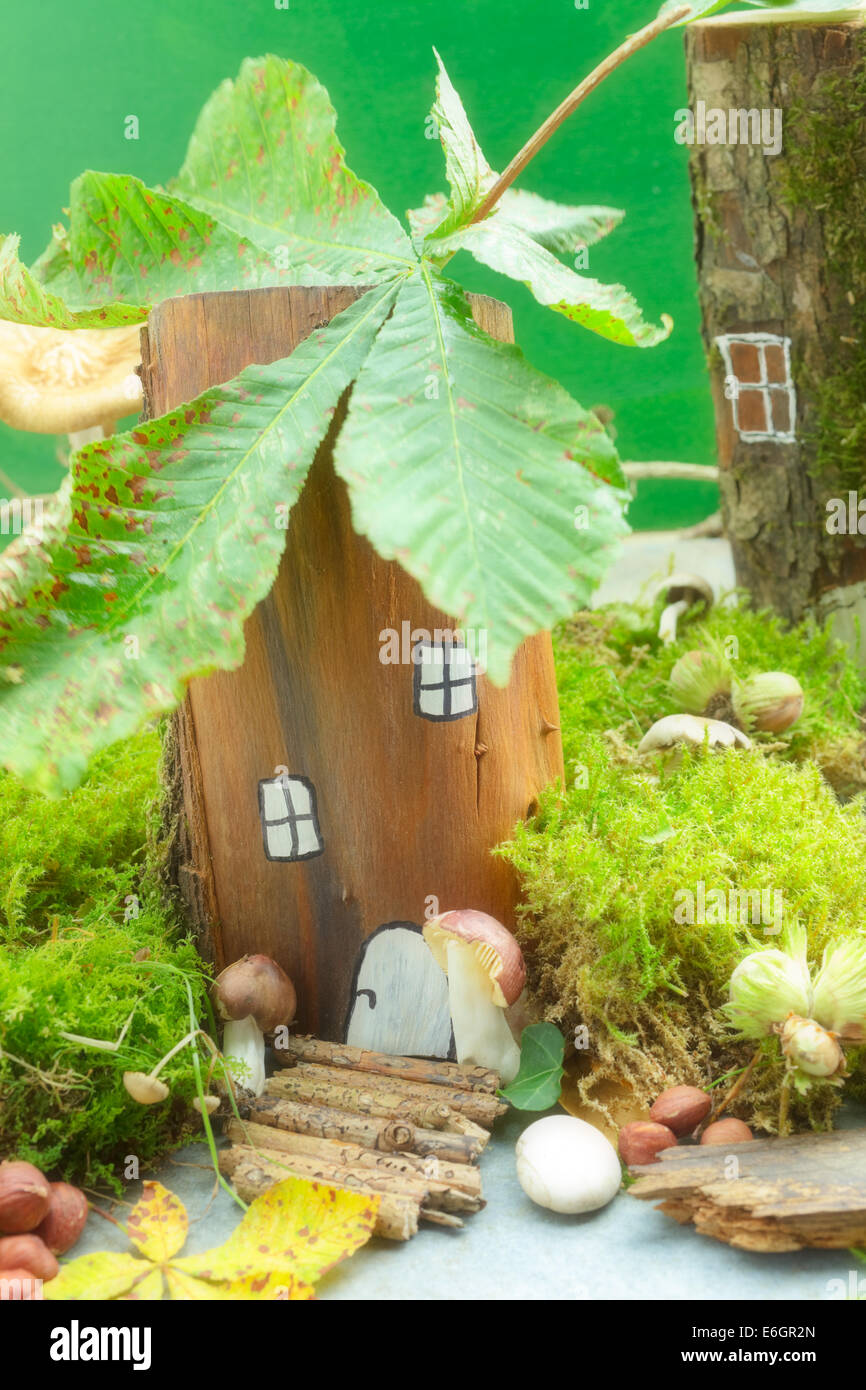 Fairy Haus Stockfoto