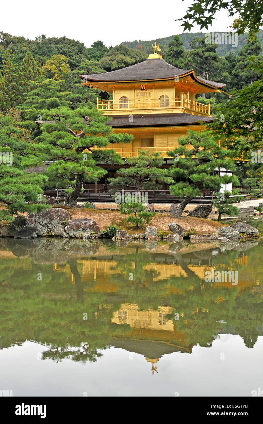 Golden Temple-Kyoto-Japan Stockfoto