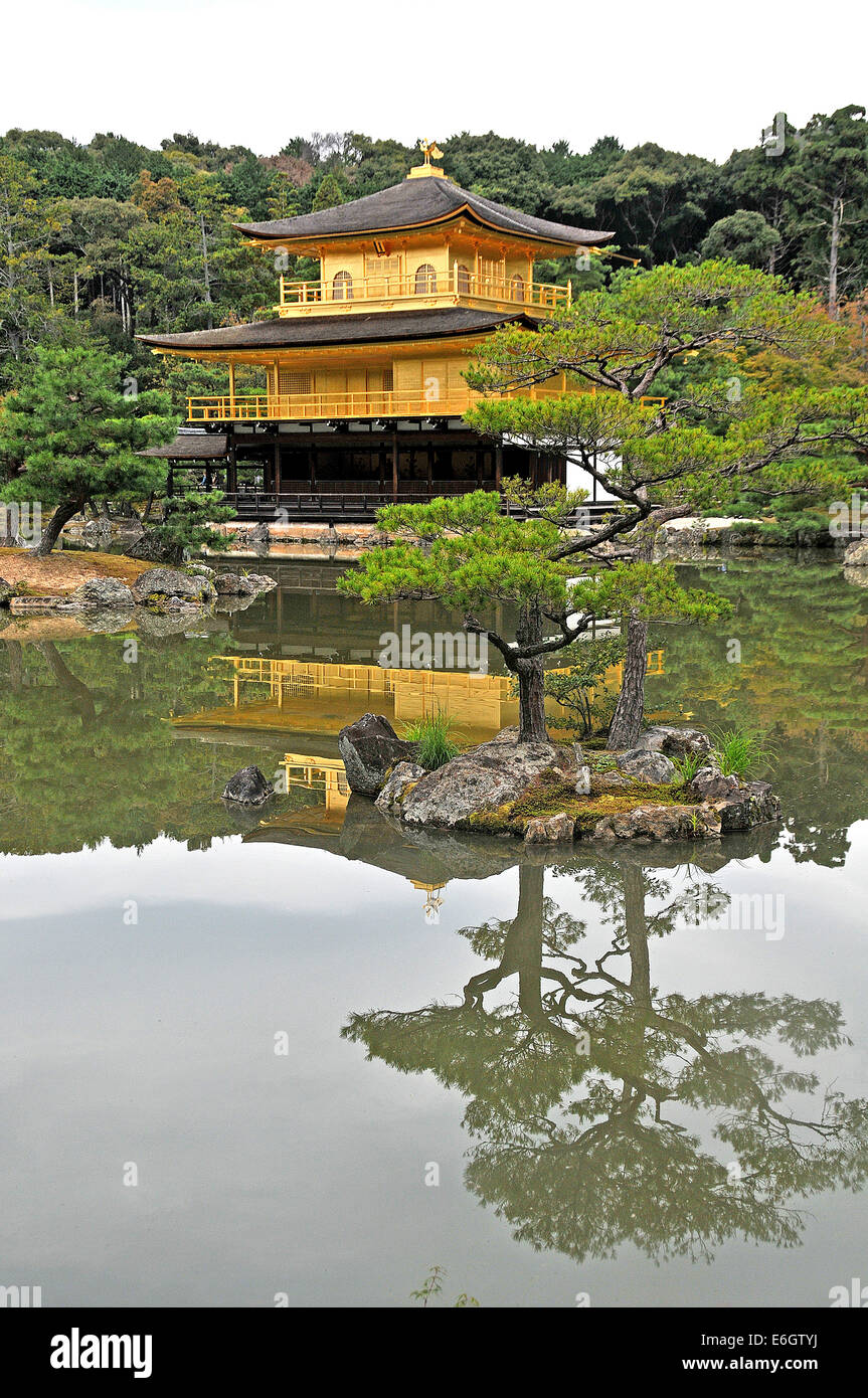 Golden Temple-Kyoto-Japan Stockfoto