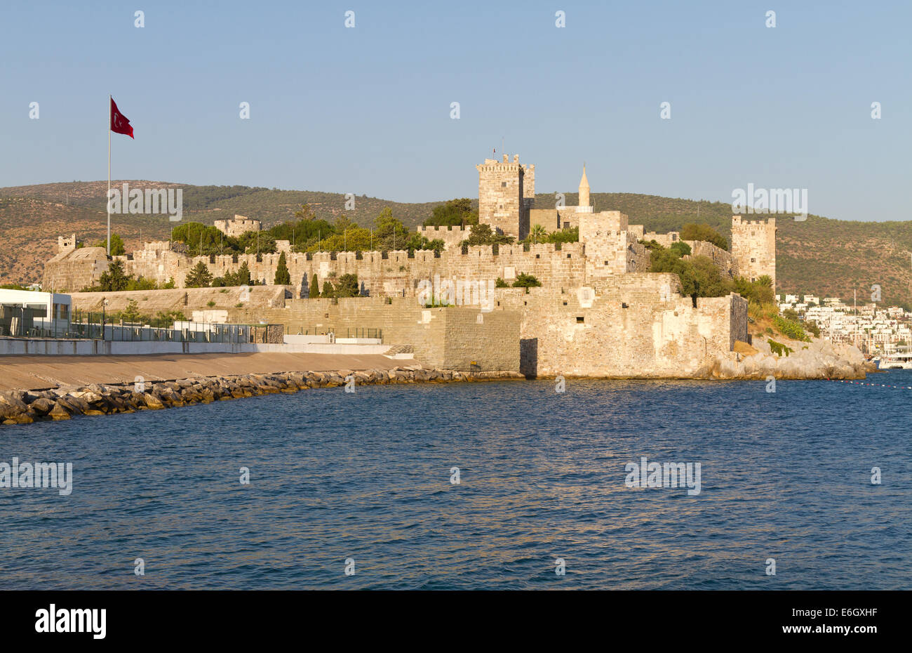 Burg von Bodrum Mugla Türkei Stockfoto