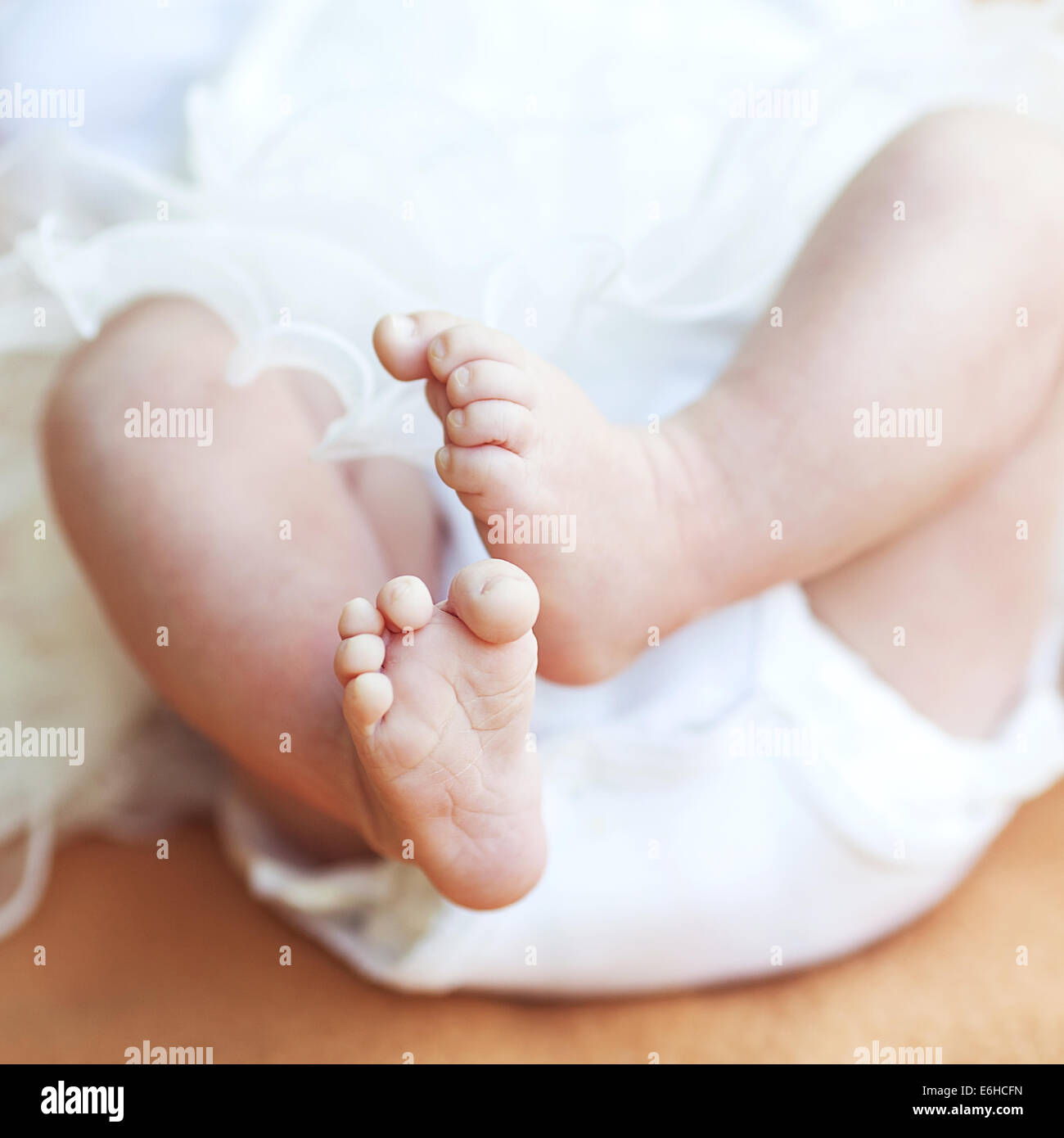 neugeborenes Baby Füße Stockfoto, Bild: 72912441 - Alamy