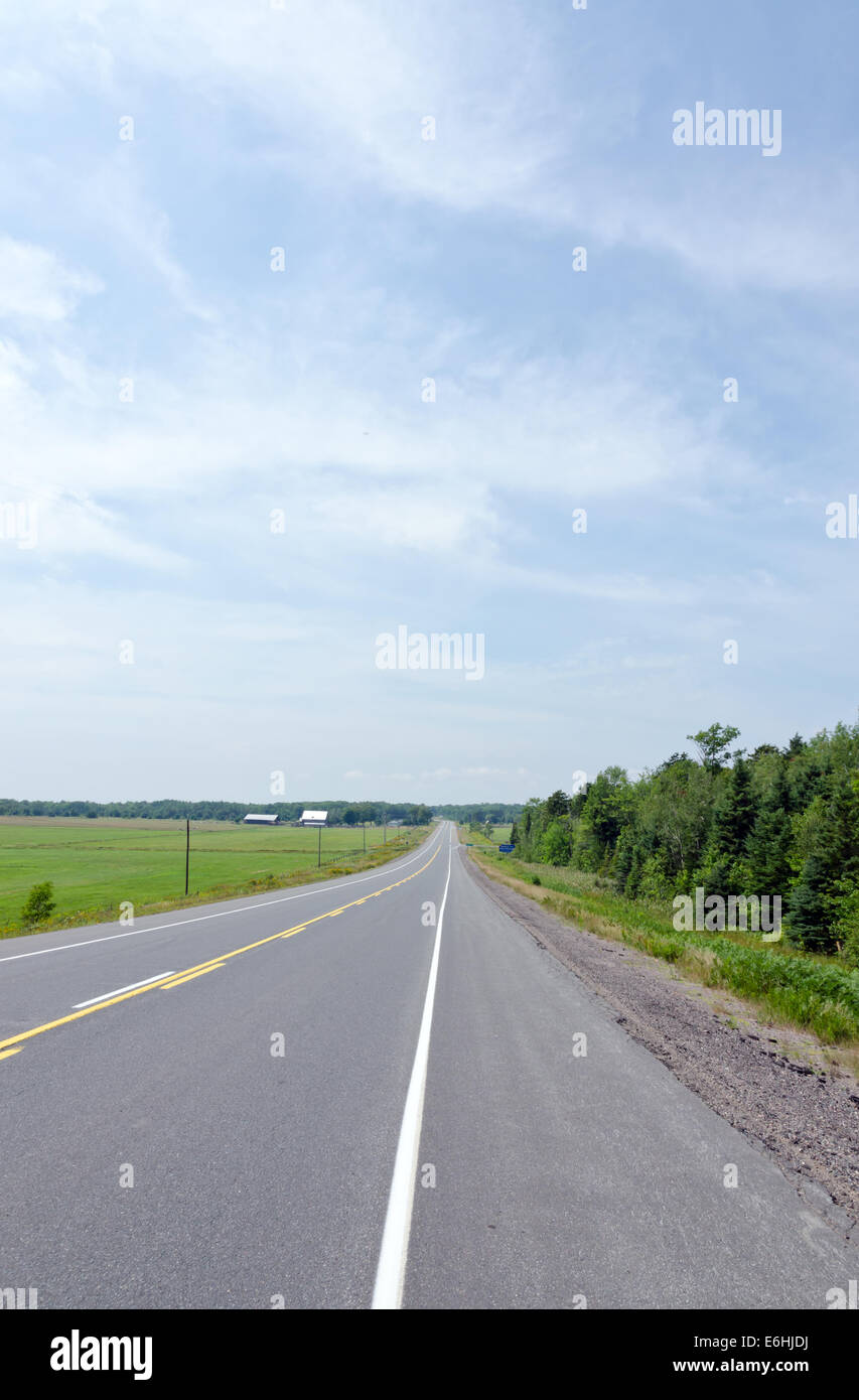 Trans-Canada Highway Stockfoto