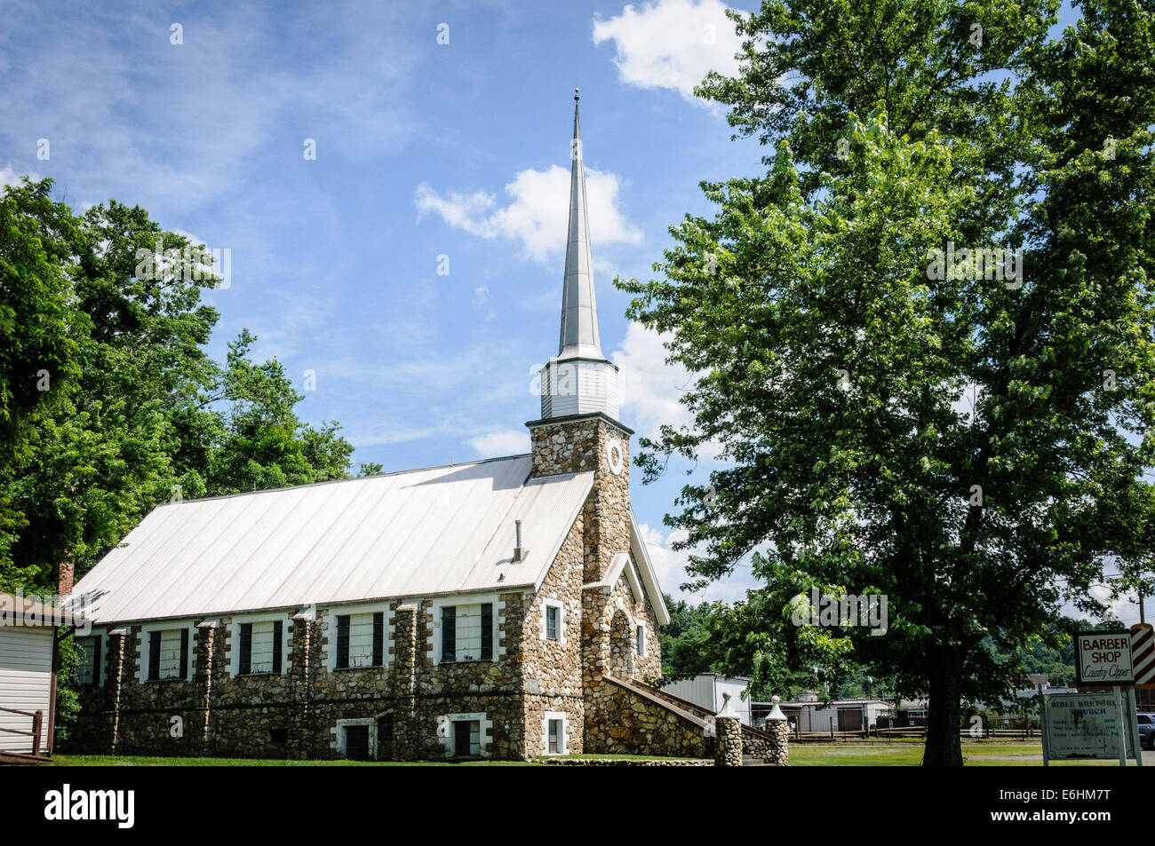 Bibel-Brüdergemeinde, Galax, Virginia Stockfoto