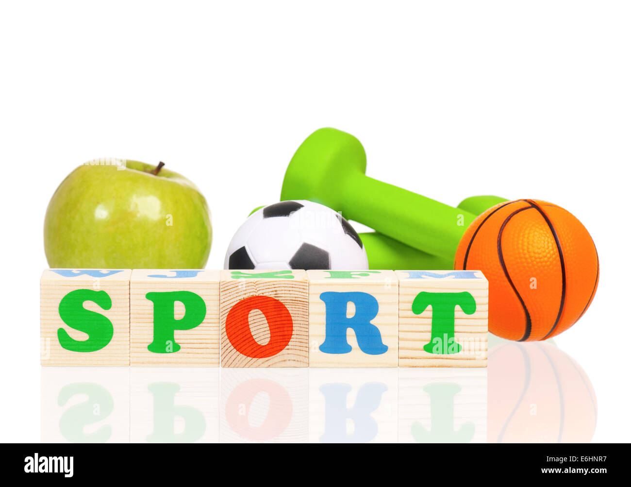 Würfel-Wort Stockfoto