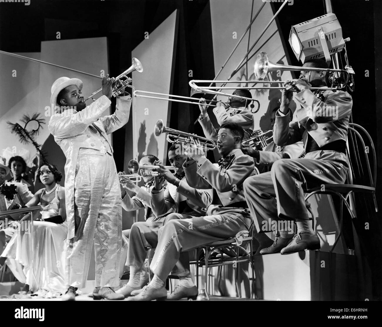 DR, Rhythmus (aka Arzt Rhythmus) 1938 Emanuel Cohen Film mit Louis Armstrong Stockfoto