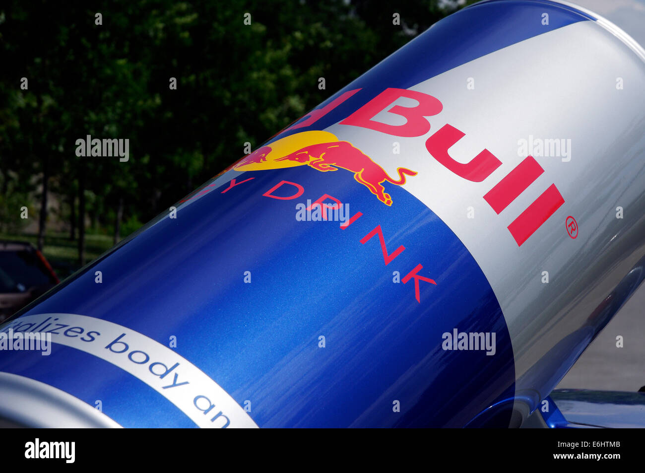 Red Bull Mini Stockfoto