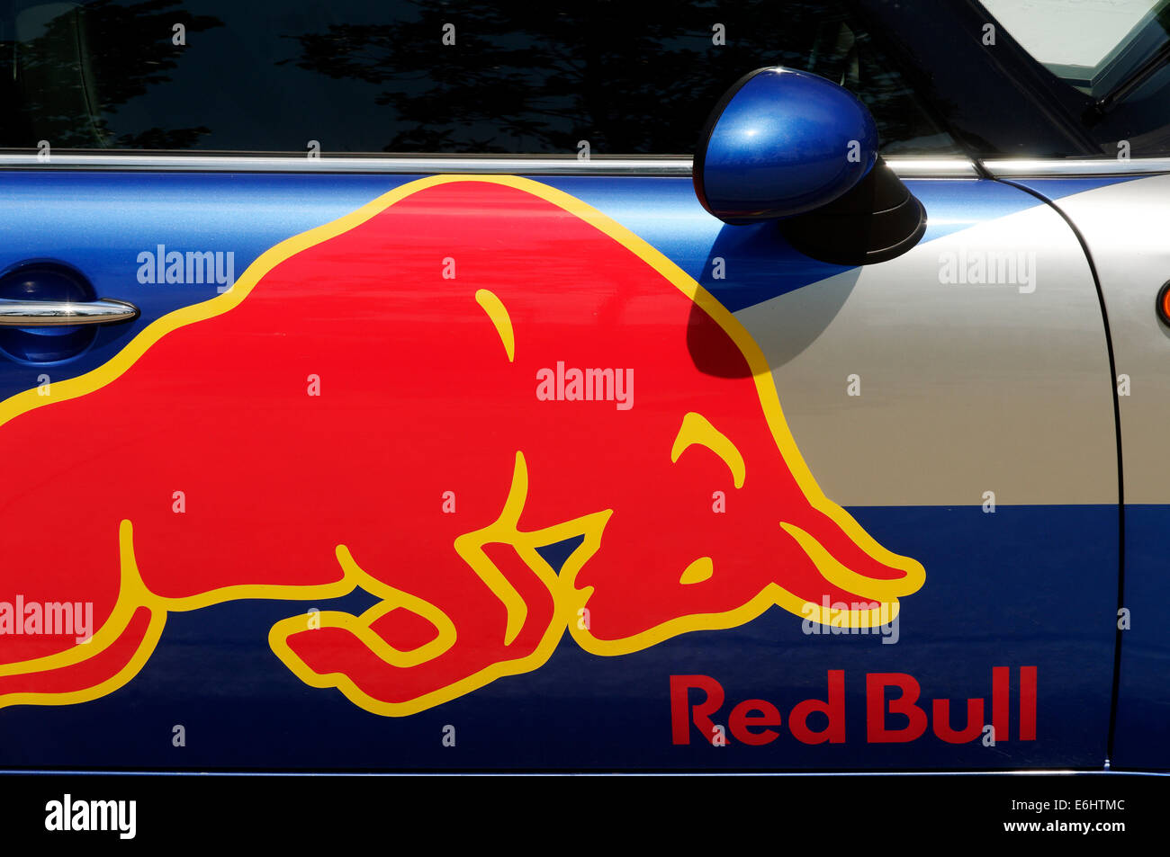 Red Bull Mini Stockfoto