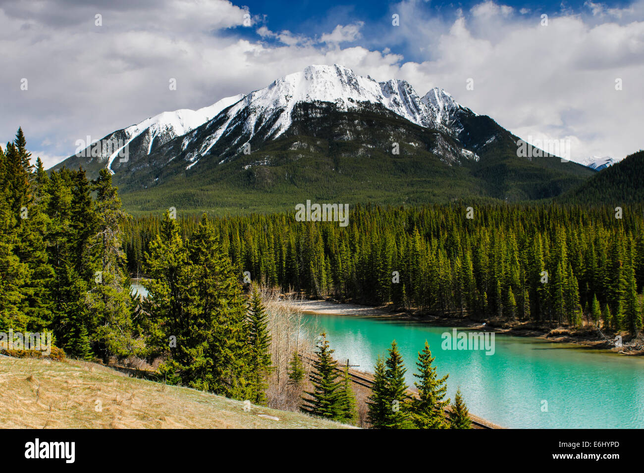 Malerische Landschaften im Banff National Park Stockfoto