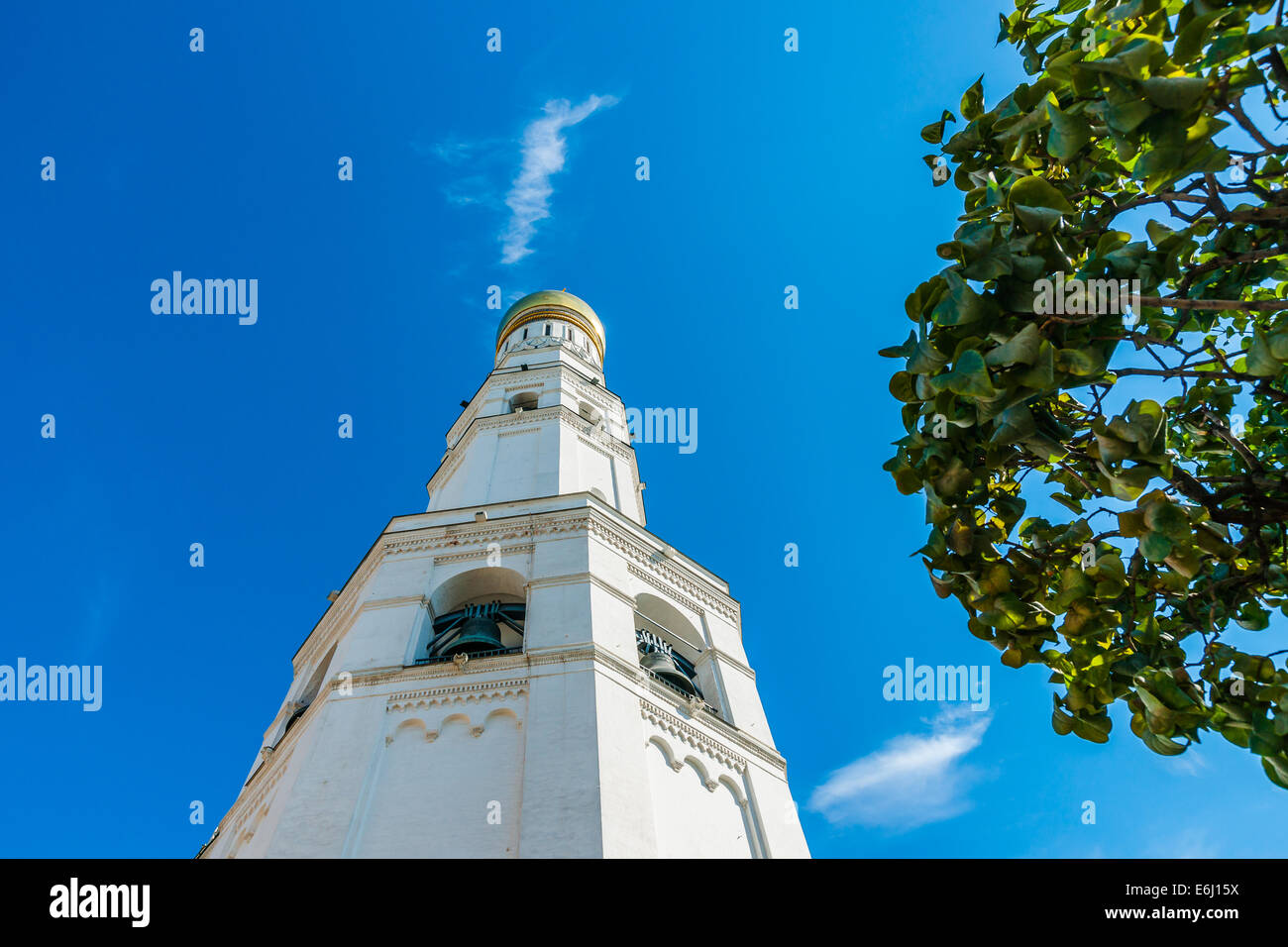 Moskauer Kreml-Tour - 29. Iwan der große Glockenturm Stockfoto
