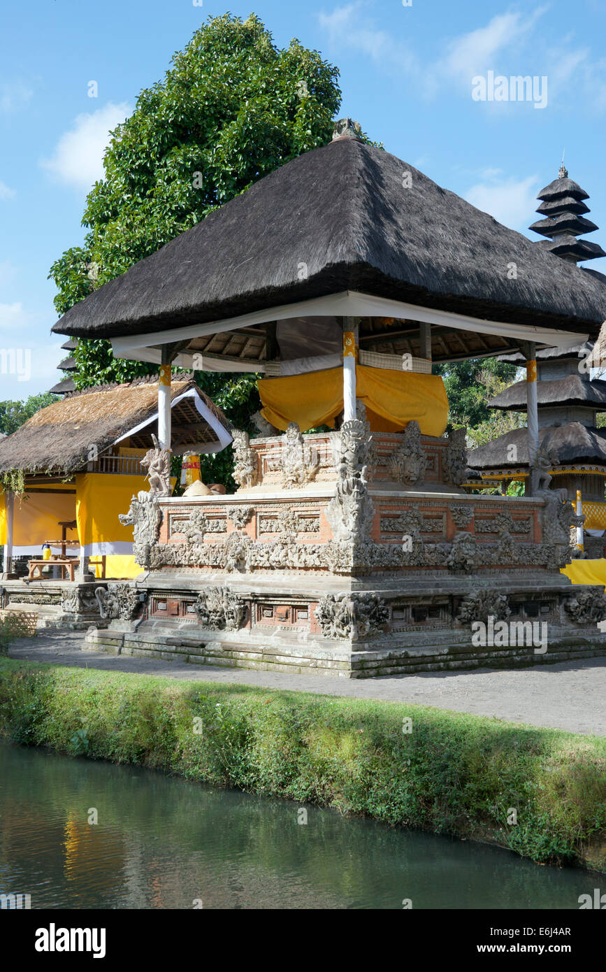 Tempel Pura Taman Ayun Bali Indonesien Stockfoto
