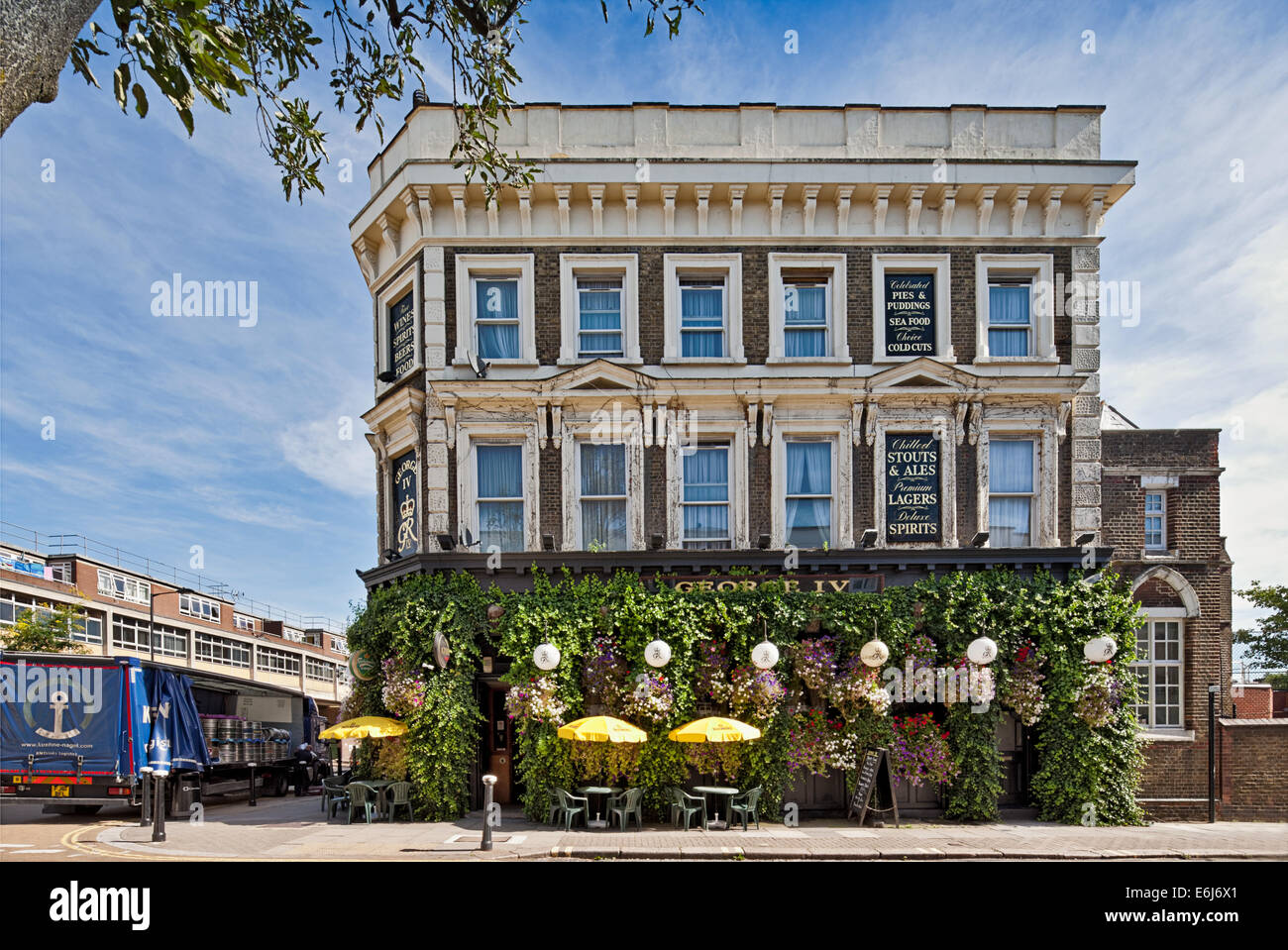 George IV Gastwirtschaft in Willes Road, Kentish Town, London Stockfoto