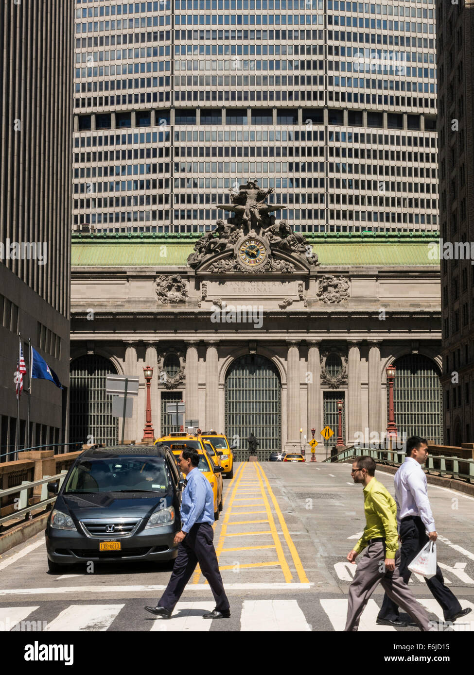 Grand Central Terminal, Met Life Building, NYC, USA Stockfoto