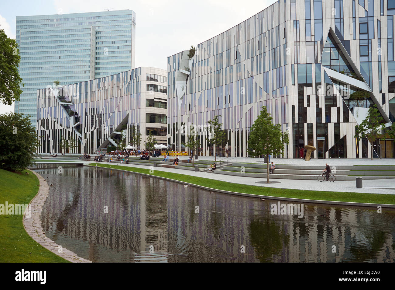 Ko-Bogen Einkaufszentrum Düsseldorf Stockfoto
