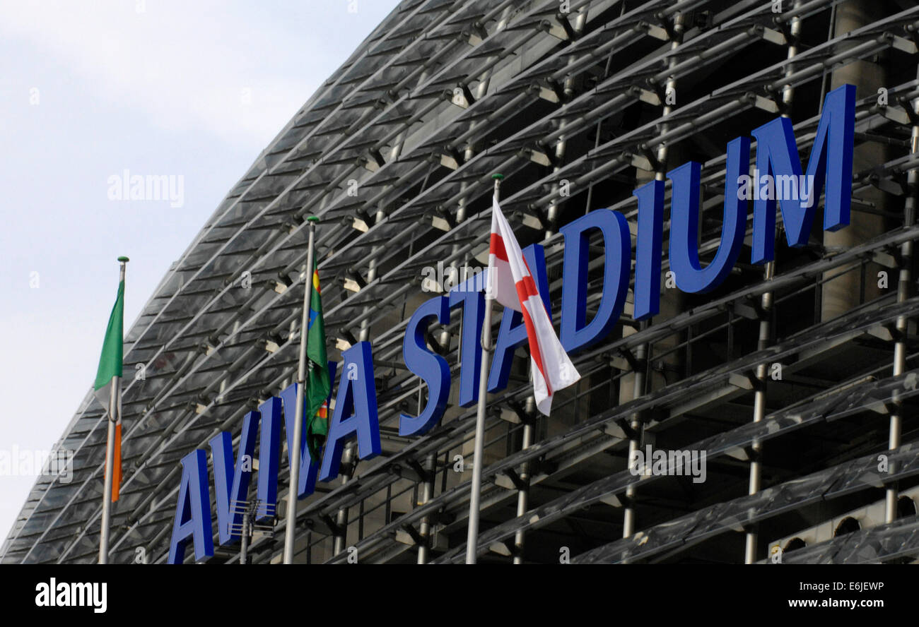 Das Aviva Stadium Dublin Stockfoto
