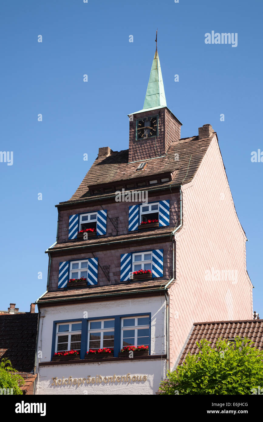Der Reichspräsident Haus, Holzminden, Weserbergland, Niedersachsen, Deutschland, Europa Stockfoto