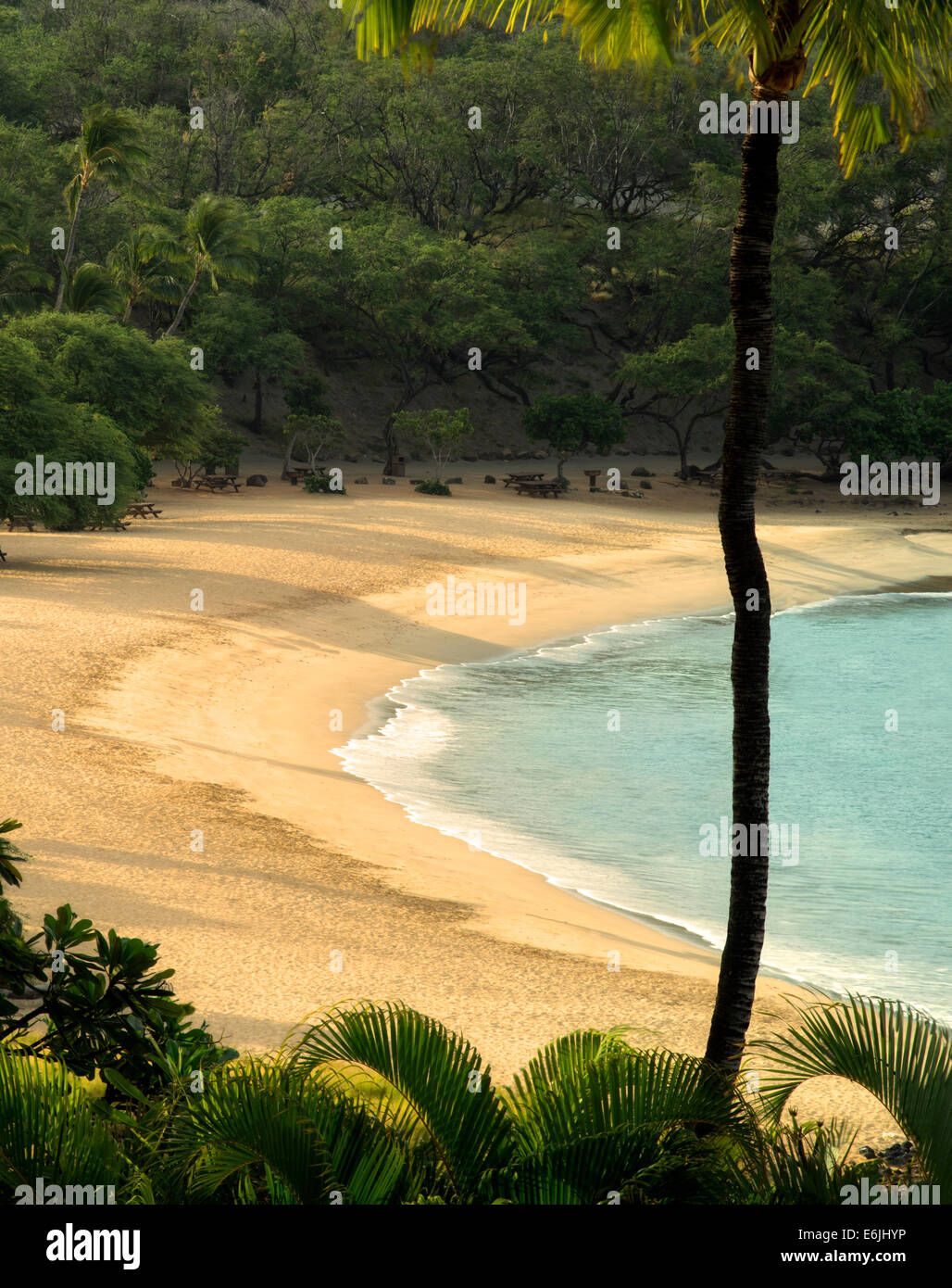 Strand im Four Seasons. Lanai, Hawaii. Stockfoto