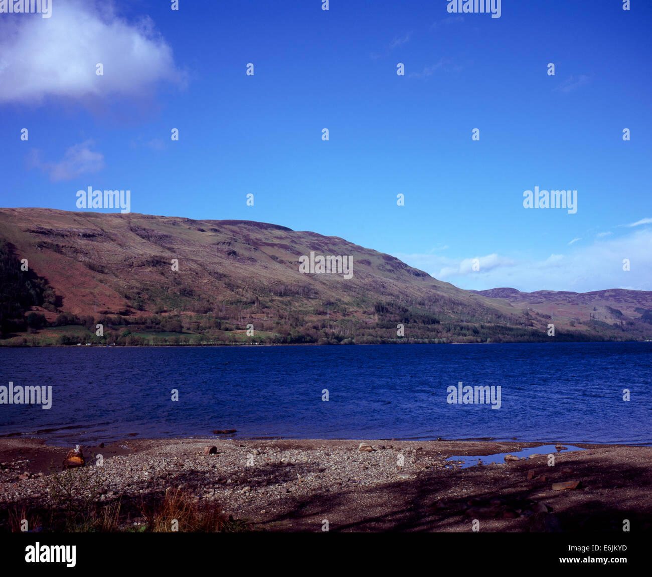 Loch Earn einen Blick vom Ardvorlich Perthshire schottischen Highlands Schottland Stockfoto