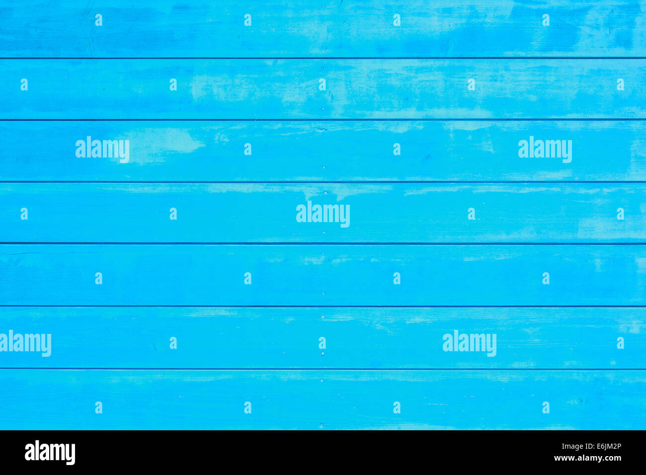 Eisblau horizontale Planken für Hintergrund oder Textur Stockfoto