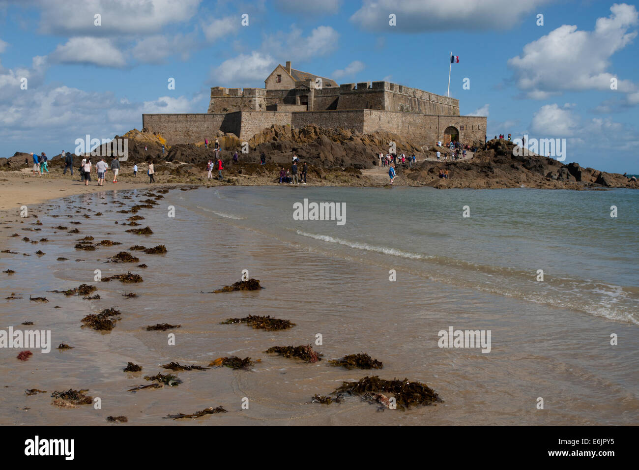 La Fort National, St. Malo, Bretagne, Frankreich Stockfoto