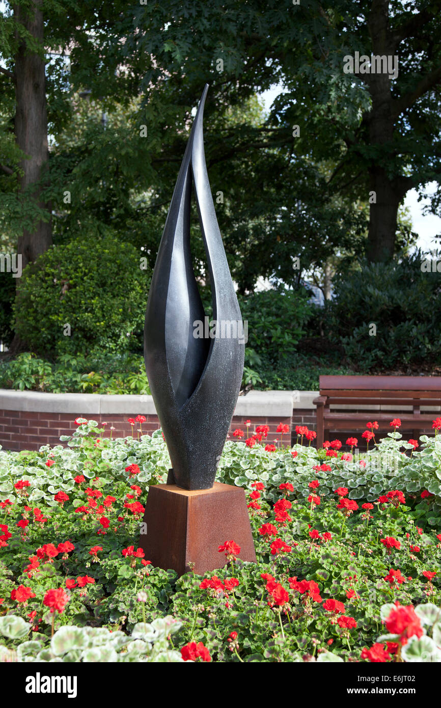 Wuchsform 2012 von Hugh Chapman in Canary Wharf Stockfoto