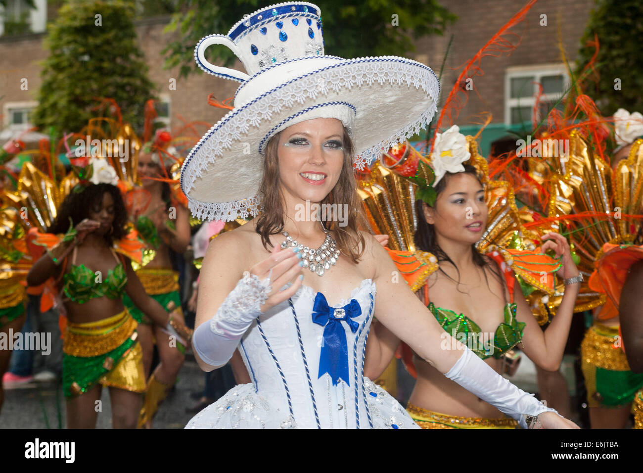 London Nottinghill Carnival Westlondon Stockfoto