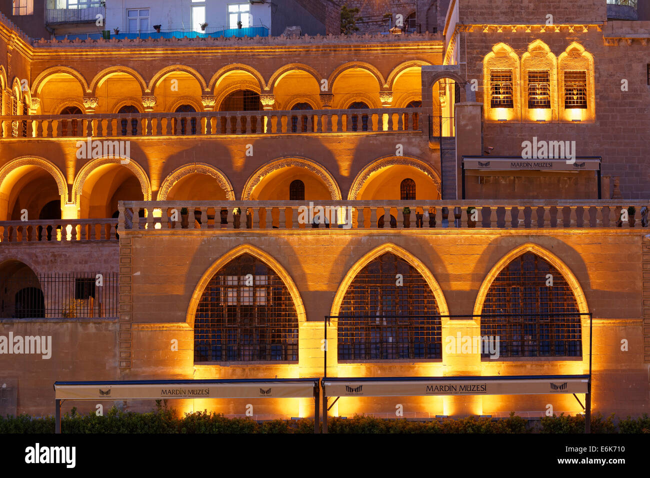 Mardin Museum, Mardin, Südost-Anatolien-Region, Anatolien, Türkei Stockfoto