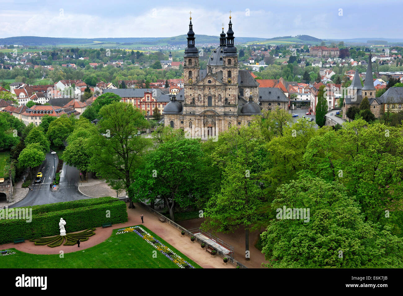 Fuldaer Dom, Schlossgarten, Fuldaer Stadtschloss Stadtschloss, Fulda