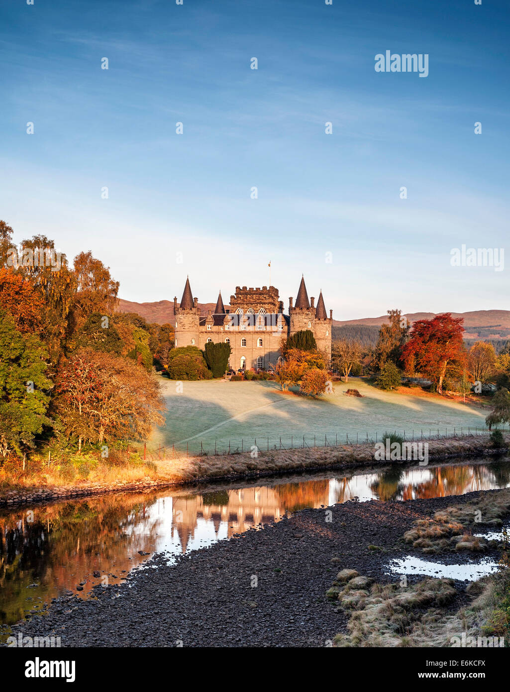 Inveraray Castle. Stockfoto