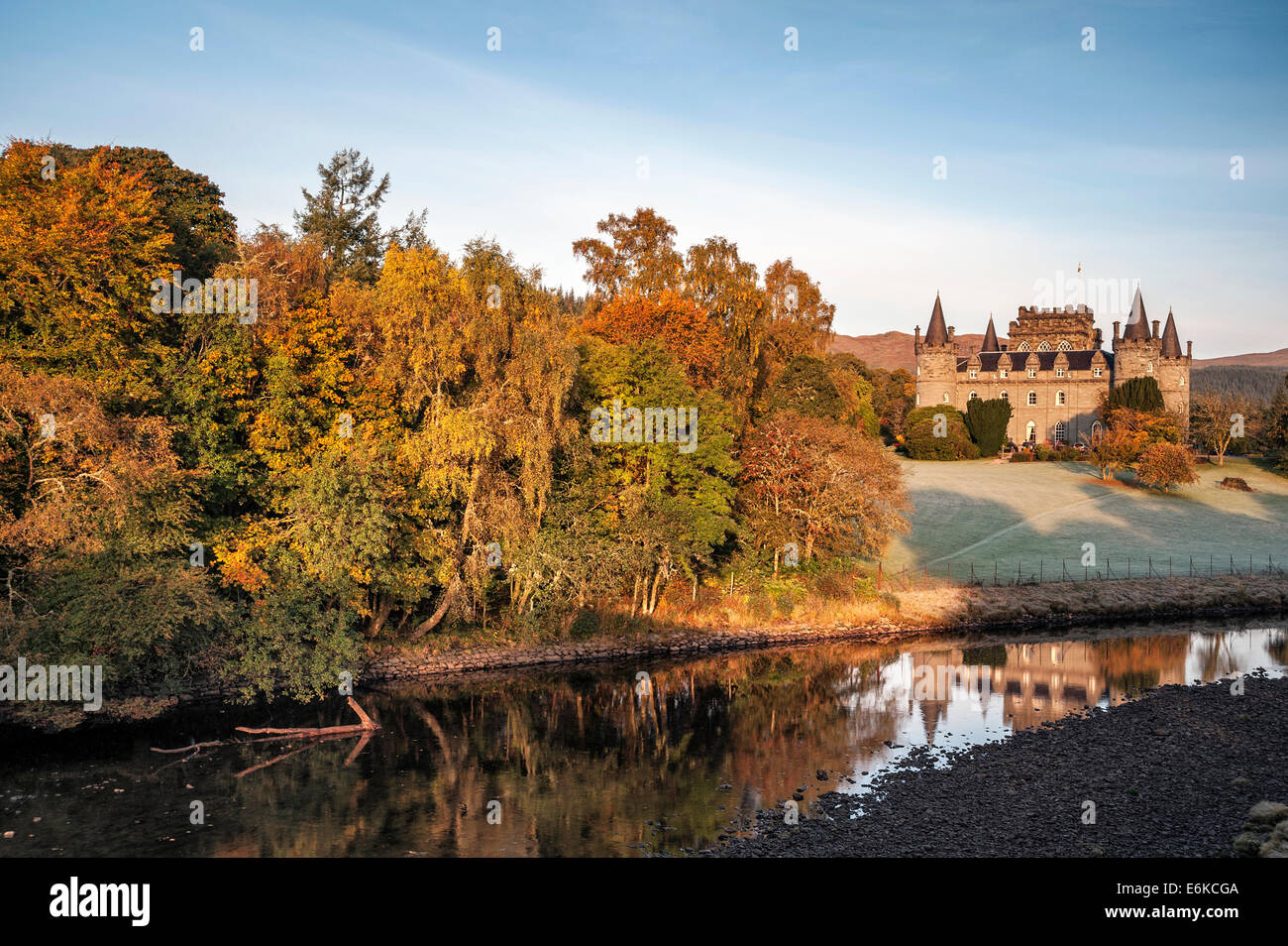 Inveraray Castle. Stockfoto