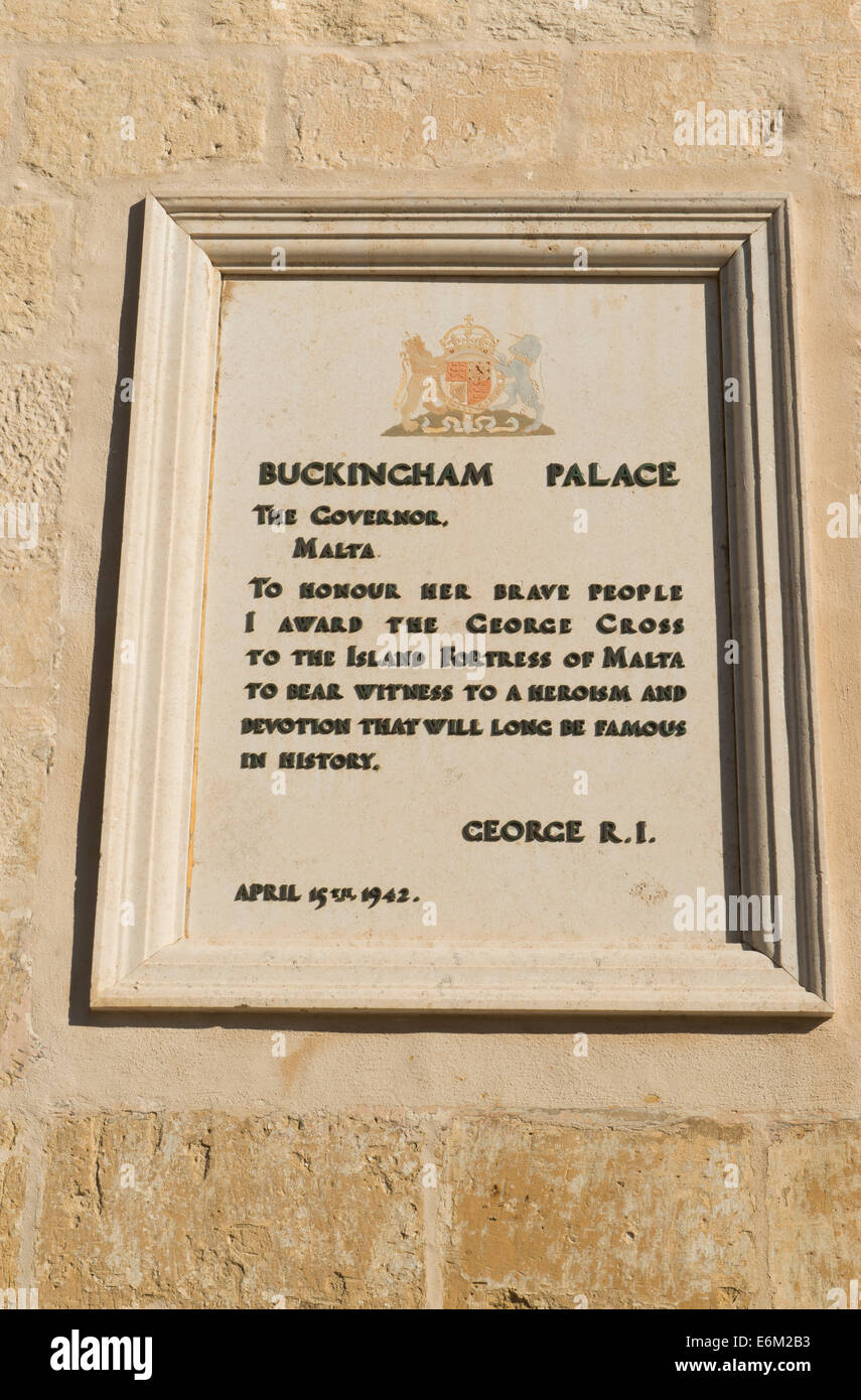 Valletta, Malta Stockfoto
