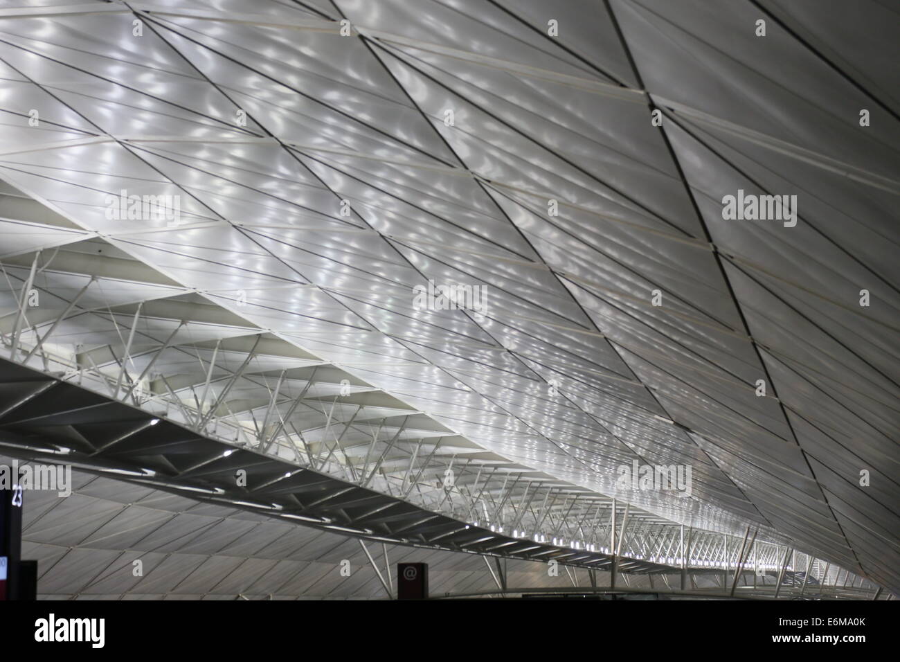 Flughafen Hong Kong Stockfoto