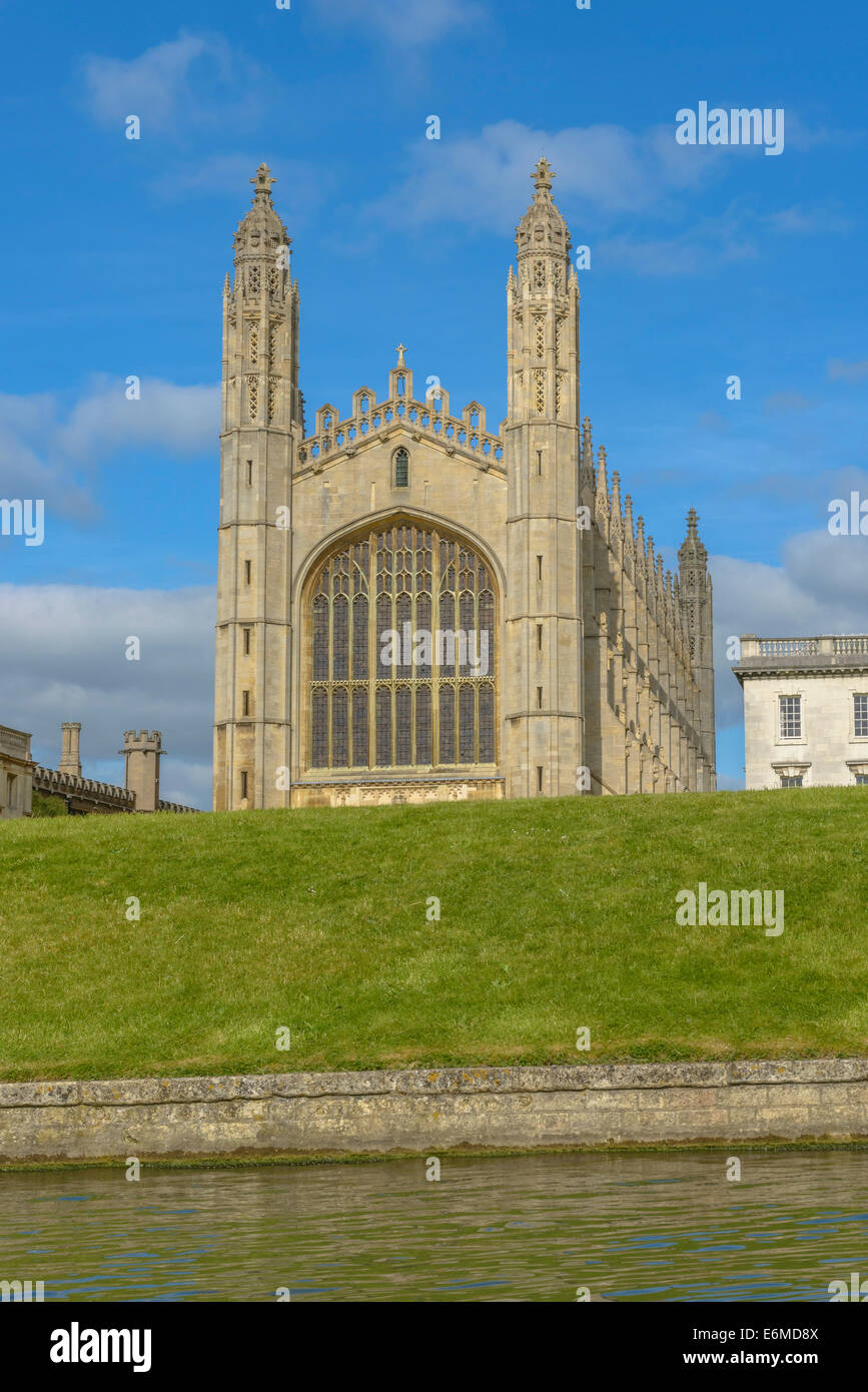 Kings College Chapel und College der Universität Cambridge, Cambridge, England Stockfoto
