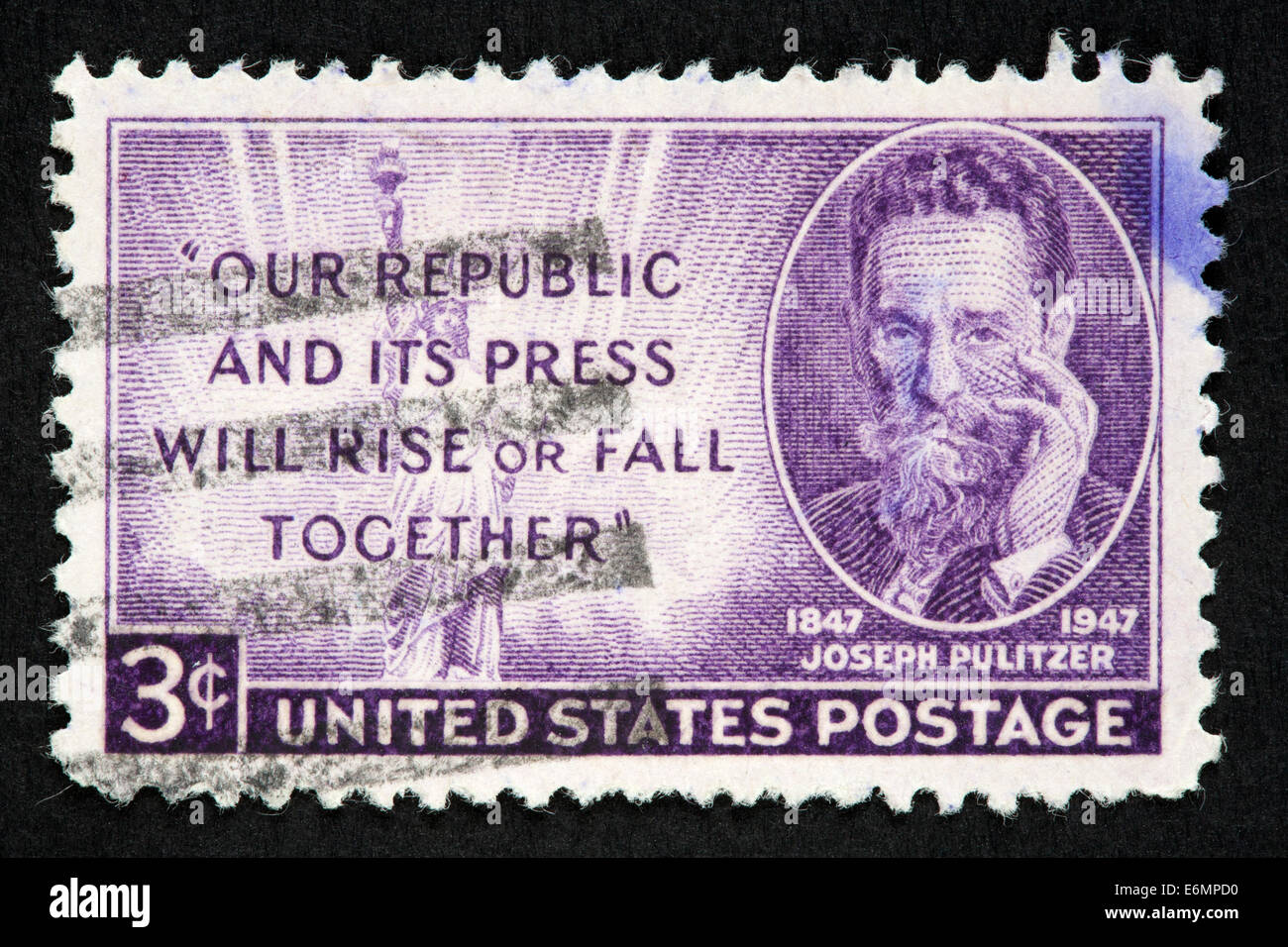 US-Briefmarke Stockfoto