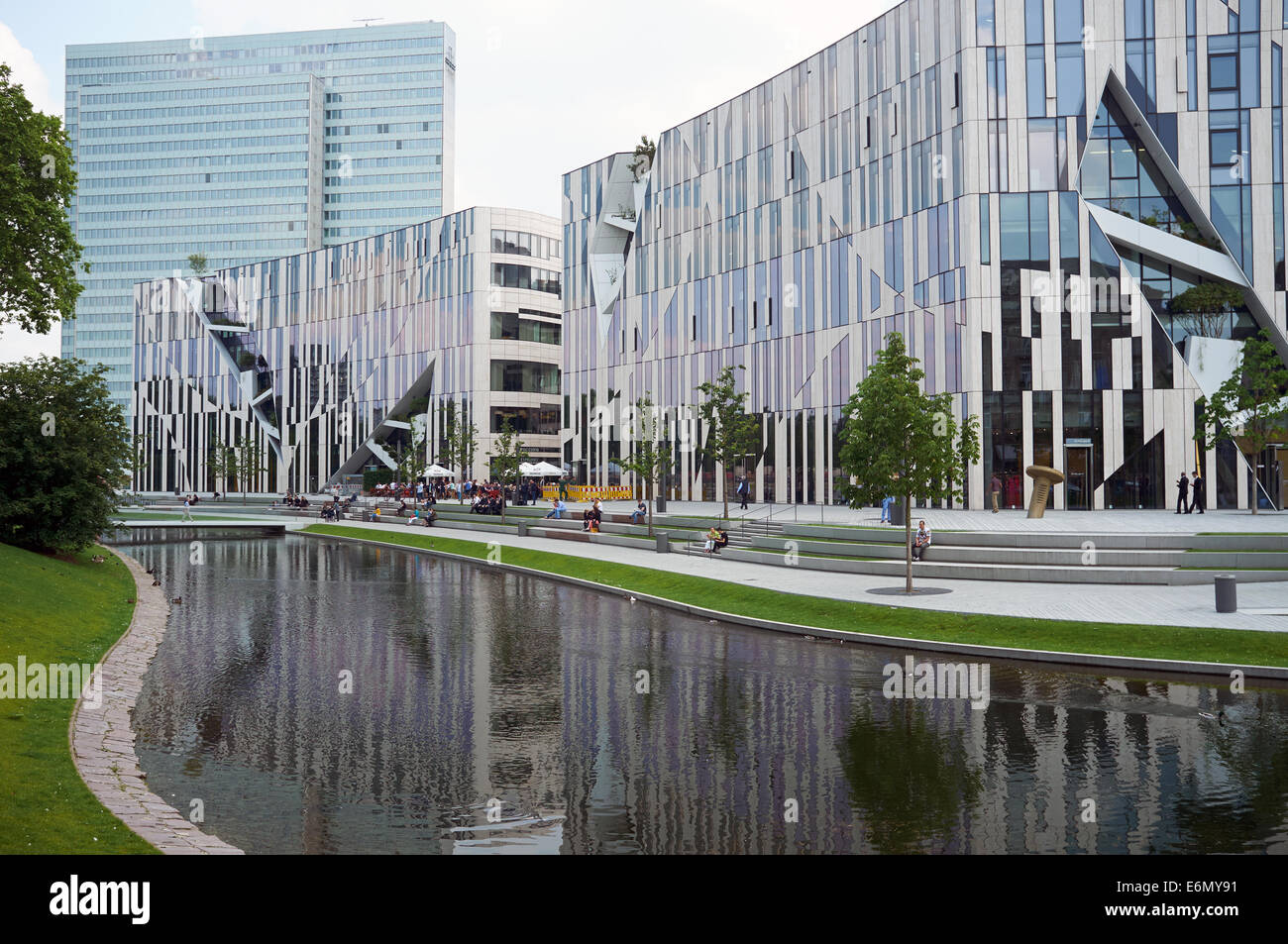 Ko-Bogen Einkaufszentrum Düsseldorf Stockfoto