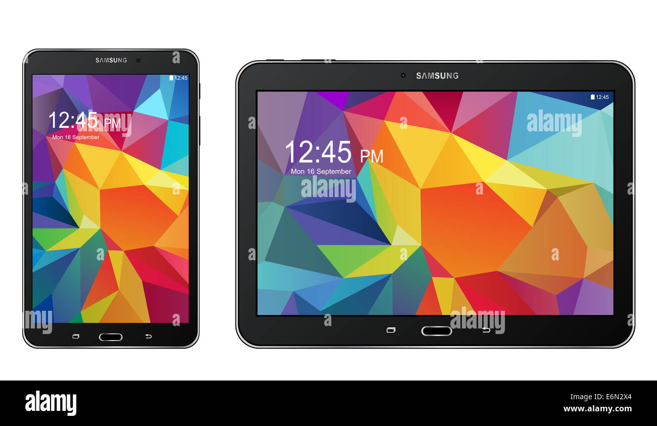 Samsung Galaxy Tab S Stockfoto