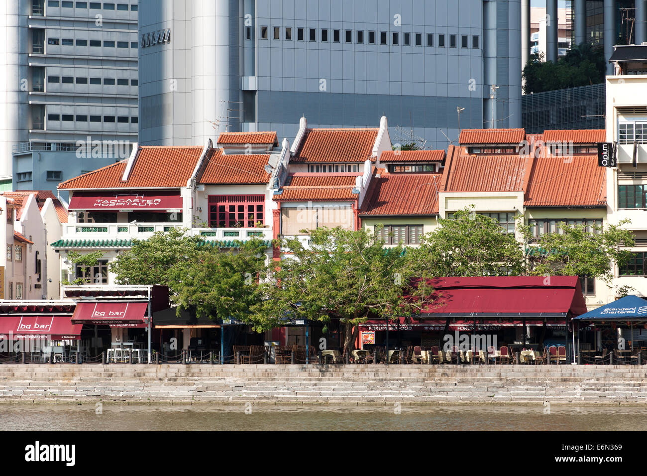 Leere Singapur Stockfoto