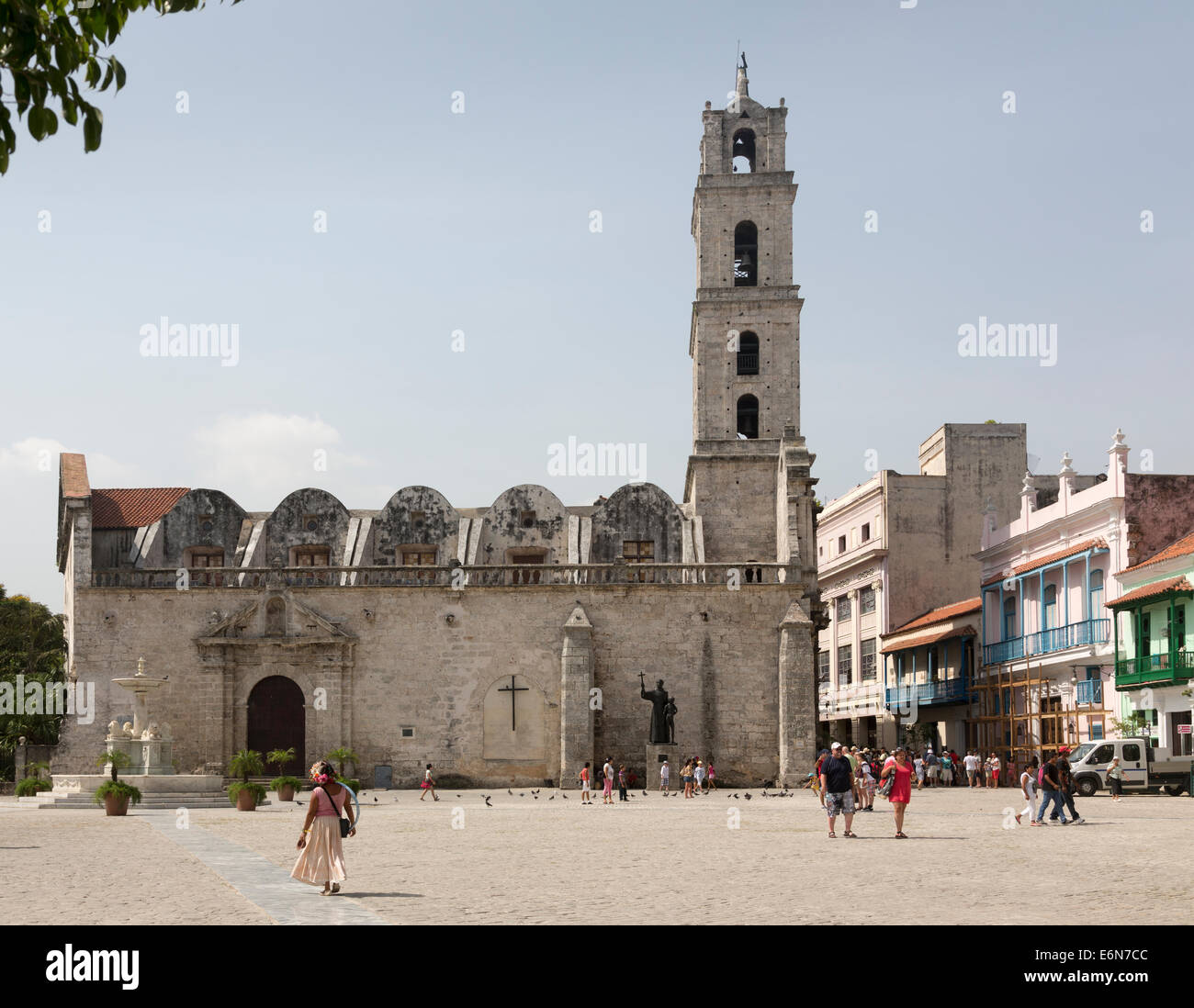 Die Basilika von San Francisco de Asis (Franz von Assisi), Havanna, Kuba Stockfoto