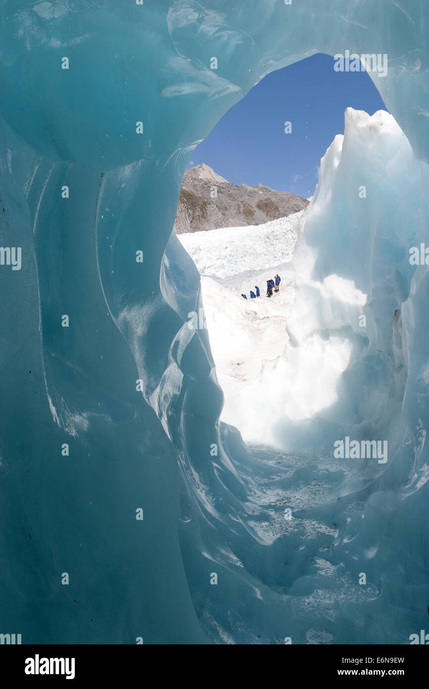 Franz Josef Gletscher-Neuseeland Stockfoto