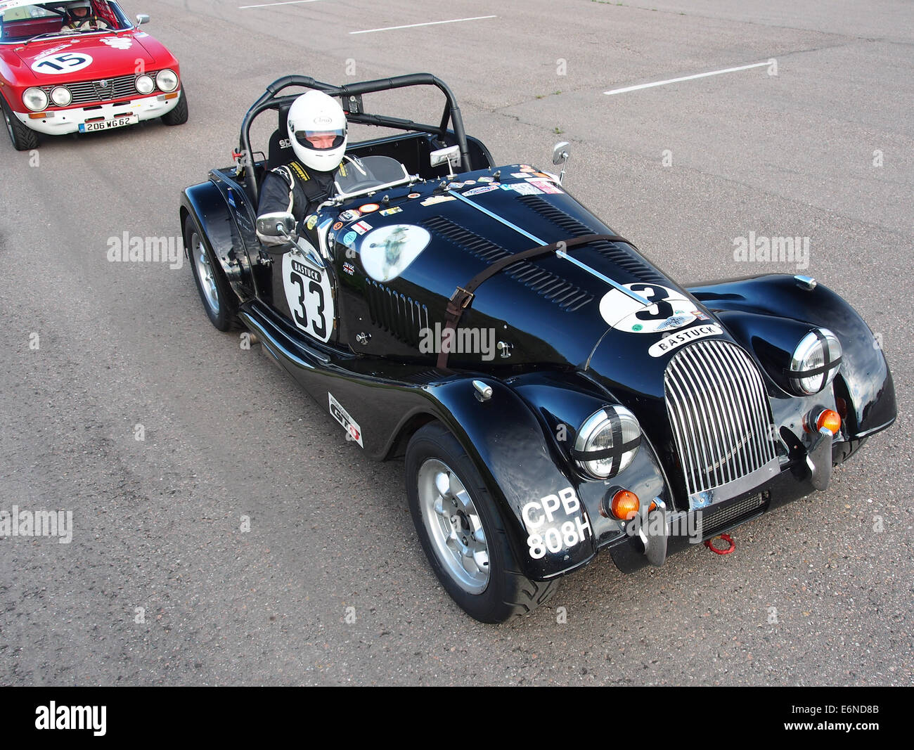 Morgan Plus 8 in Zandvoort, pic4 Stockfoto