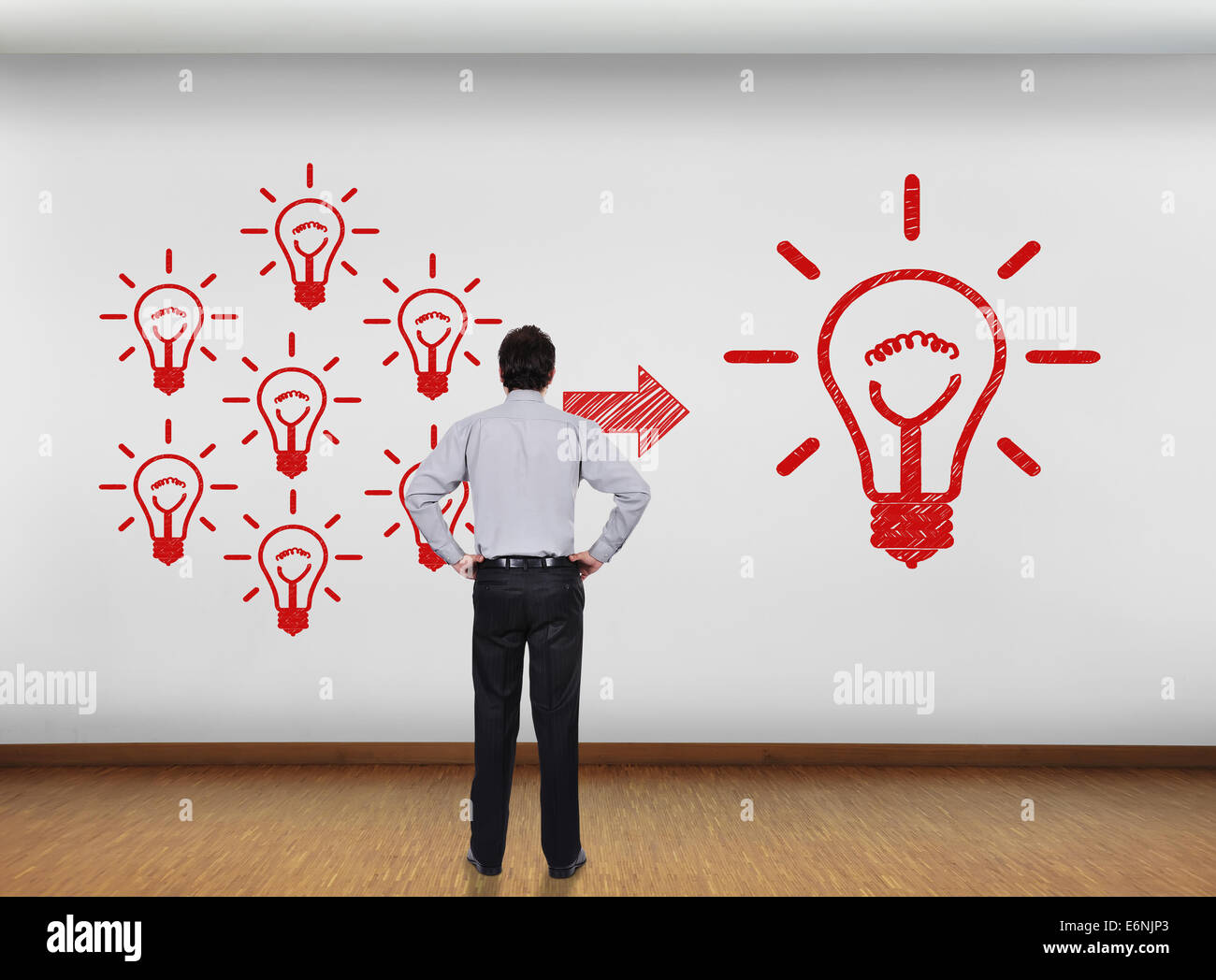 Idee von Geschäft Person halten Licht Birne Konzept Kreativität mit  Glühbirnen. 26139796 Stock-Photo bei Vecteezy